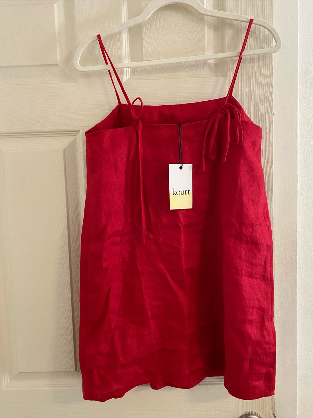 Revolve Kourt linen mini dress